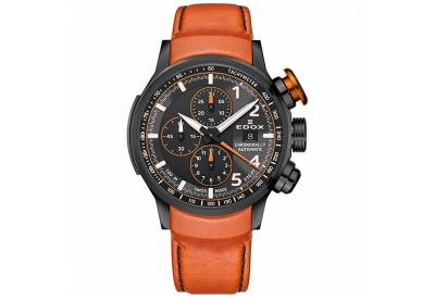 Edox Chronorally 01129 Horlogeband Oranje
