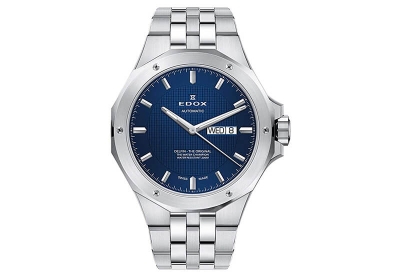 Edox Delfin 88005 Horlogeband Zwart