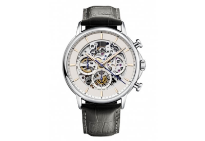 Edox Les Bemonts C.R.-F. 95005 Horlogeband Zwart