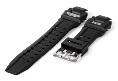 Casio G-Shock GA-1000 horlogeband rubber - zwart