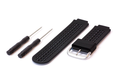 Garmin Approach S2/S4 horlogeband siliconen zwart/grijs