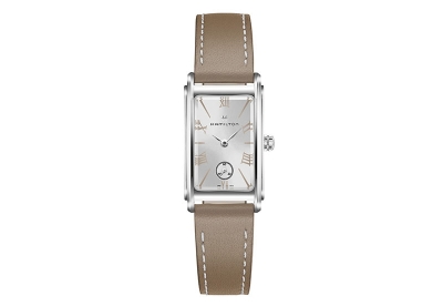 Hamilton horlogeband H11221514 - beige leer