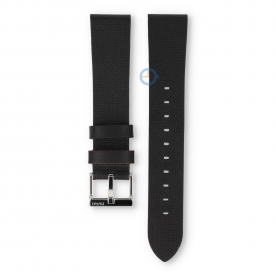 Hugo Boss 20mm horlogeband - zwart