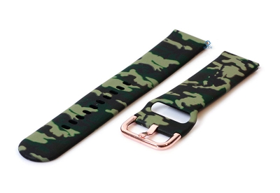 Siliconen horlogeband 20mm armygreen