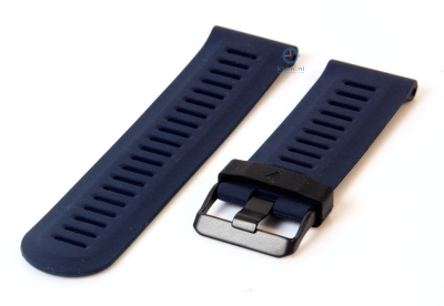 Siliconen horlogeband 26mm - donkerblauw