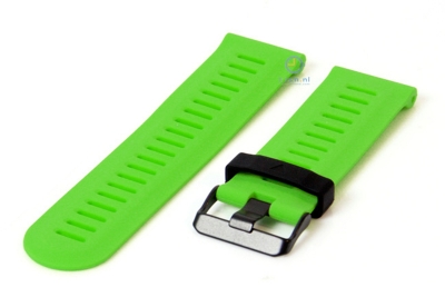 Siliconen horlogeband 26mm - groen