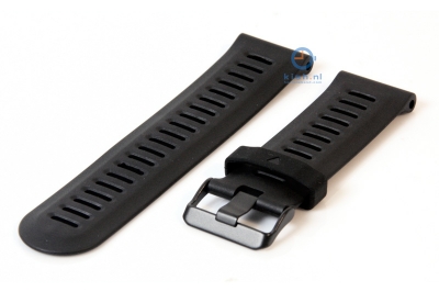Siliconen horlogeband 26mm - zwart