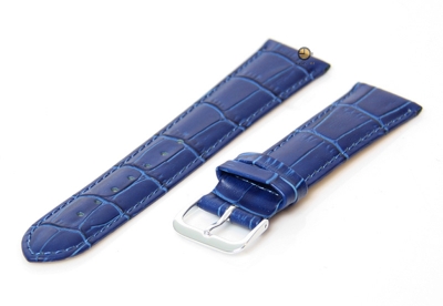 Horlogeband 18mm blauw