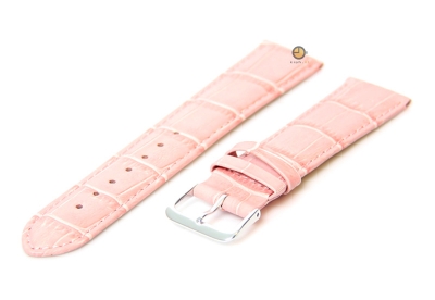 Horlogeband 18mm roze