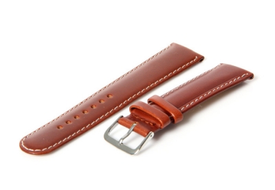 Horlogeband 18mm bruin