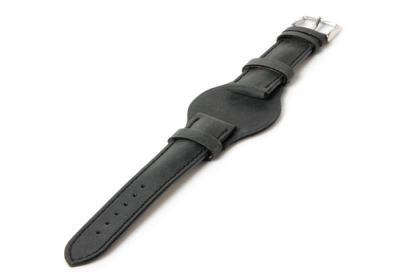 Horlogeband 18mm flieger zwart