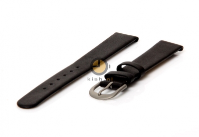 Danish Design horlogeband 12mm leer zwart
