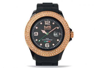 Tutti Milano horlogeband zwart TM004-NORO