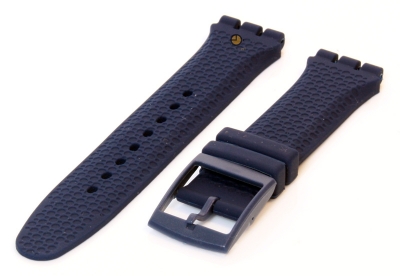 Swatch horlogeband 19.70mm blauw