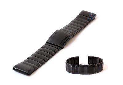 Garmin Fenix 5S/6S/7S horlogeband staal zwart