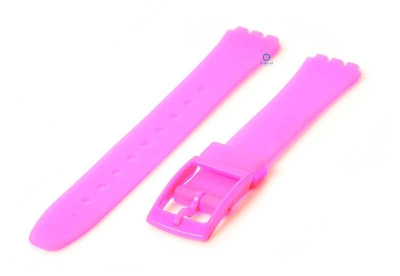 Swatch Lady horlogeband 12mm neon roze