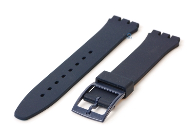 Swatch Standard Gent horlogeband 17mm donkerblauw