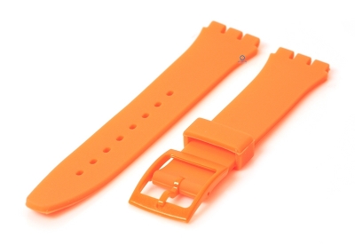 Swatch Standard Gent horlogeband 17mm oranje
