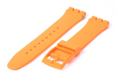 Swatch New Gent horlogeband 19mm oranje