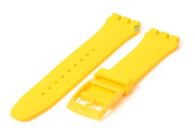 Swatch New Gent horlogeband 19mm geel