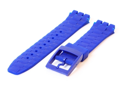 Swatch Scuba Libre horlogeband 21mm donkerblauw