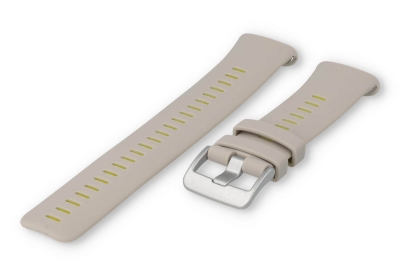 Polar Vantage V2 horlogeband - lichtgrijs/geel