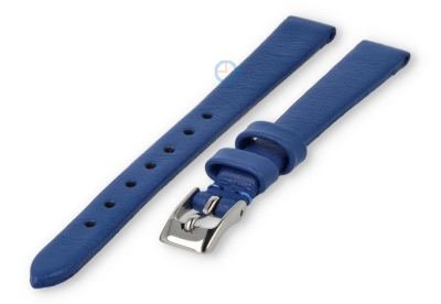 Naadloze en gladde horlogeband 8mm - koningsblauw