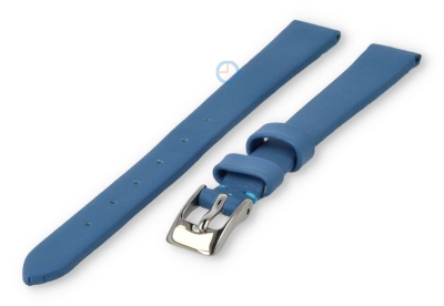 Naadloze en gladde horlogeband 8mm - zeeblauw