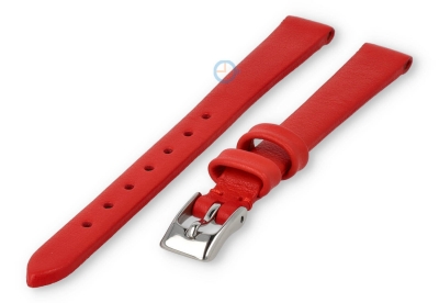 Naadloze en gladde horlogeband 8mm - rood