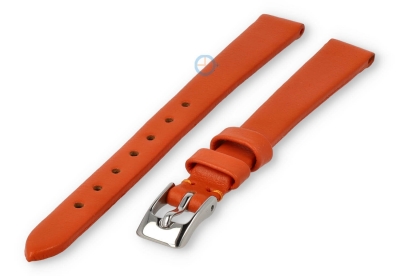 Naadloze en gladde horlogeband 8mm - oranje