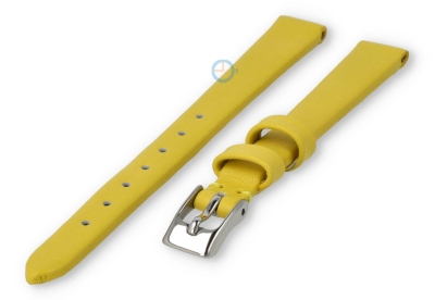 Naadloze en gladde horlogeband 8mm - geel