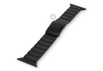 Apple watch bandje titanium zwart - 49 mm