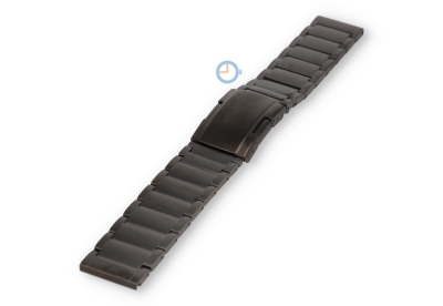 22mm Titanium horlogeband - grijs