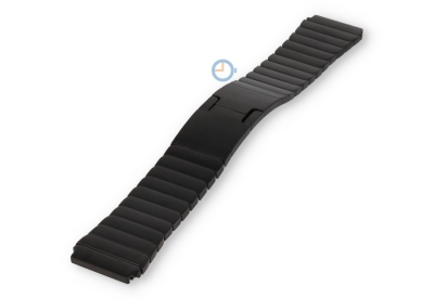 22mm Titanium horlogeband zwart - Quick Switch
