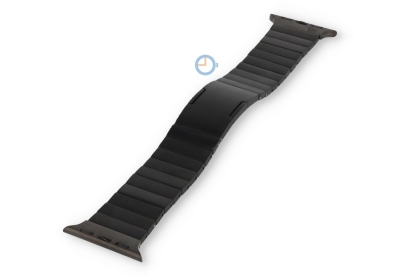 41mm Apple Watch band staal - zwart
