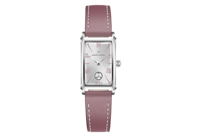 Hamilton horlogeband H11221814 - roze leer