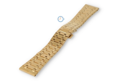 22mm stalen horlogeband goud - Audemars Piguet look
