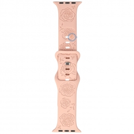 Apple watch bandje 45mm - Roses Light Pink