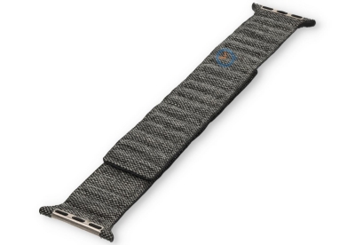 Denim Nylon Magnetic Bandje - Apple Watch 41mm - black
