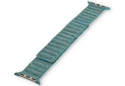 Denim Nylon Magnetic Bandje - Apple Watch 41mm - turquoise
