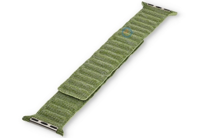 Denim Nylon Magnetic Bandje - Apple Watch 41mm - green