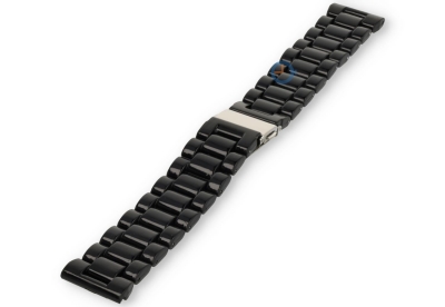 Kunststof horlogeband 22mm - zwart