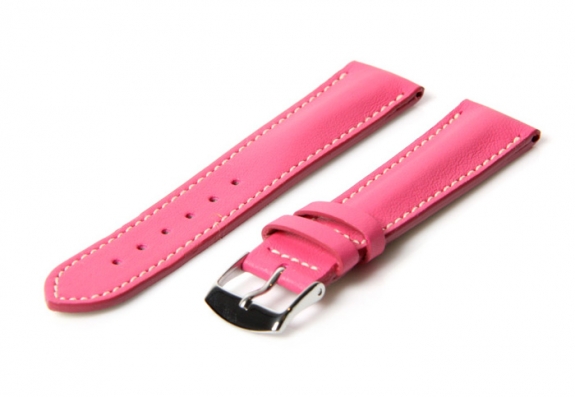 Horlogeband 18mm roze