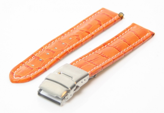 Horlogeband 18mm oranje