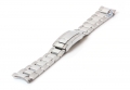 Horlogeband 20mm RLX staal zilver