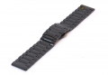 Horlogeband 20mm staal zwart